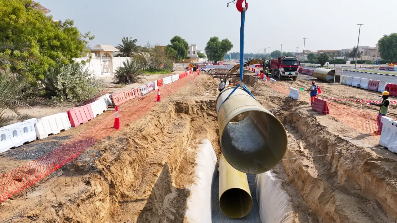 مشروع ضخم بالشارقة.. تطوير شبكات المياه بطول يتجاوز 136 كيلومتراً خلال عام 2026